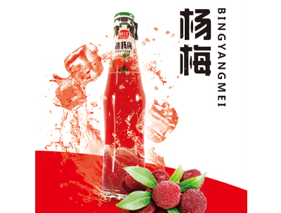 多彩之美冰杨梅果汁280ml